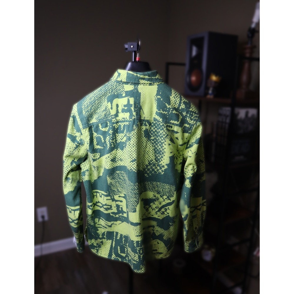Urban Outfitters Shirt Jacket Shacket Green Medium - Picture 5 of 6
